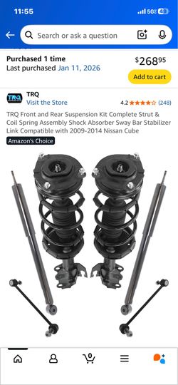 Nissan Cube Suspension
