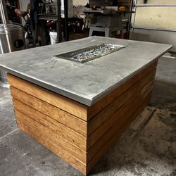 Hand built Custon Fire Tables 