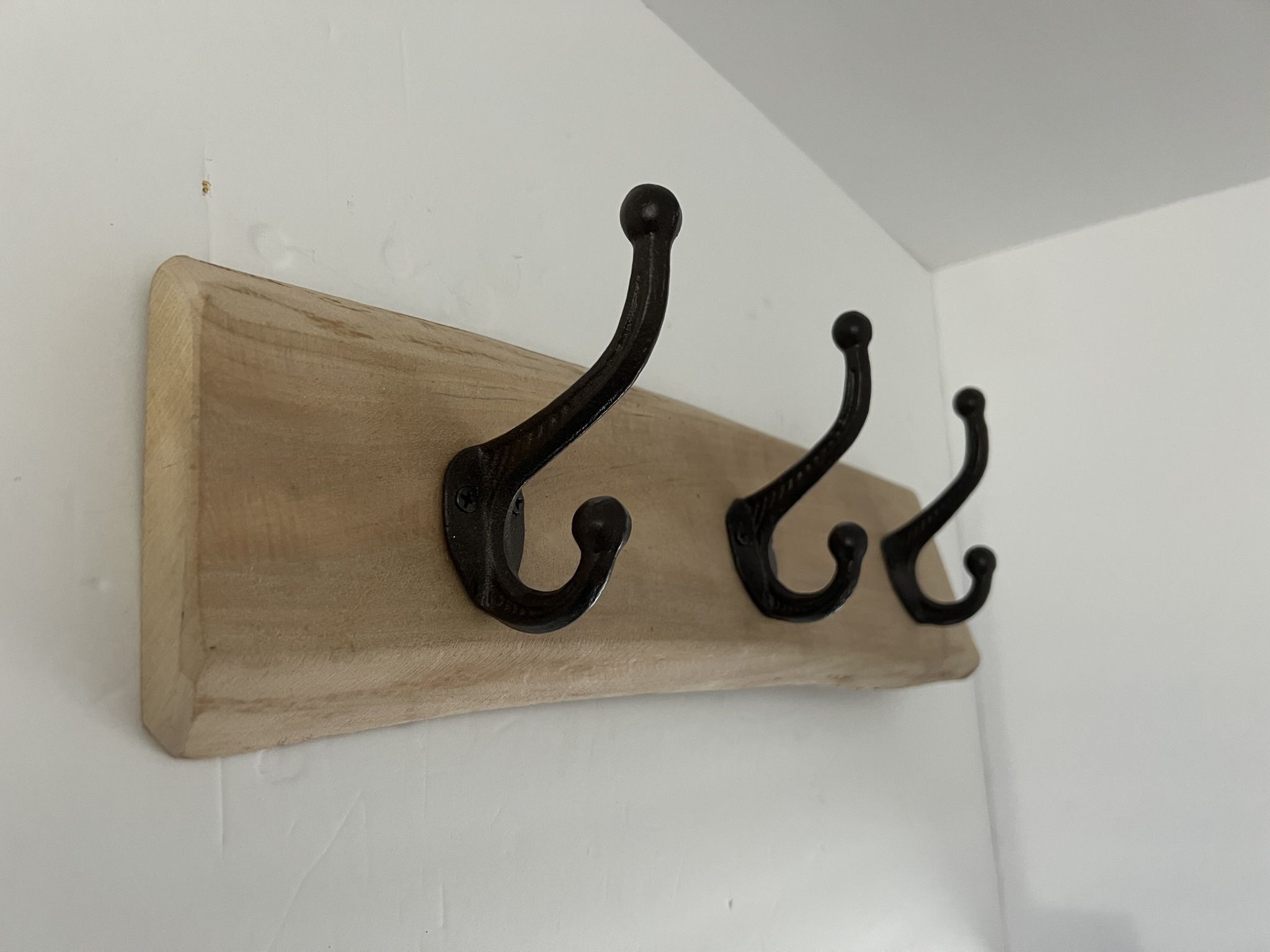 Wall Mount Key Rack Hanger Holder 3 Hook Chain Storage Keys Organizer Home Decor - Organizador de Llaves