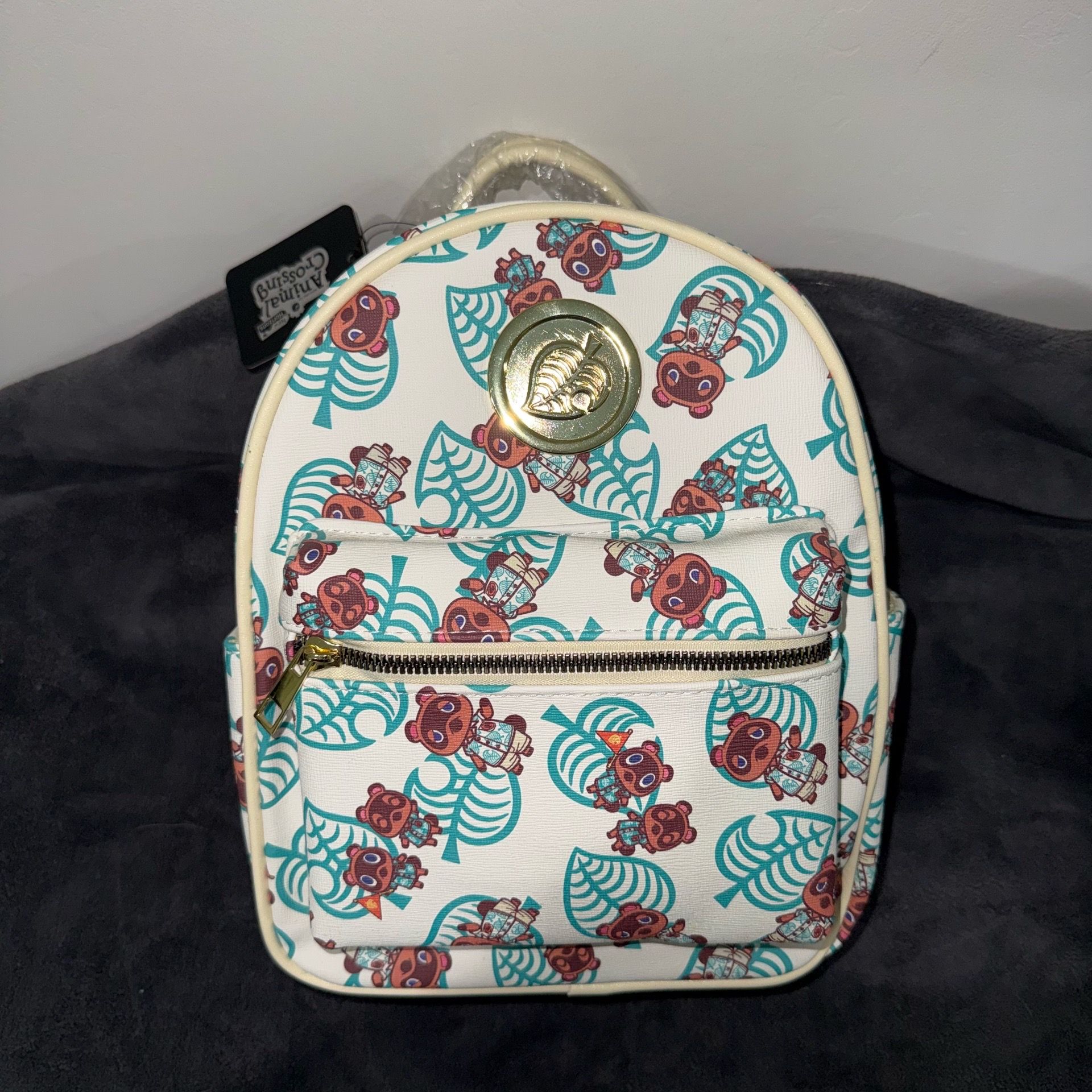 Nintendo Animal Crossing Tom Nook Timmy Tommy Mini Backpack New Horizons New
