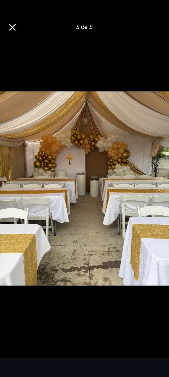 Tent And Drapping