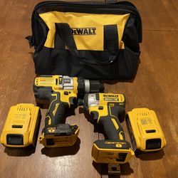 DeWalt Impact Drill and Hammer Drill Set Brand New