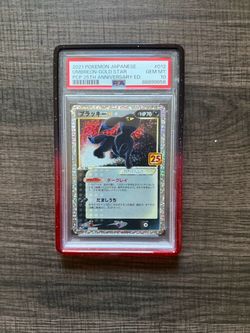 2021 Pokemon JP Umbreon Gold Star #012 25th Anniversary Edition PSA 10 Gem Mint