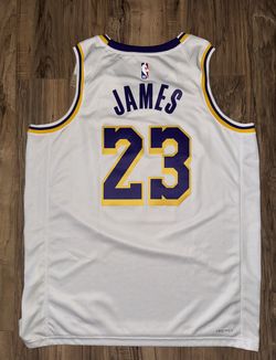 New Men’s Size XL LeBron James LA Lakers Jersey 