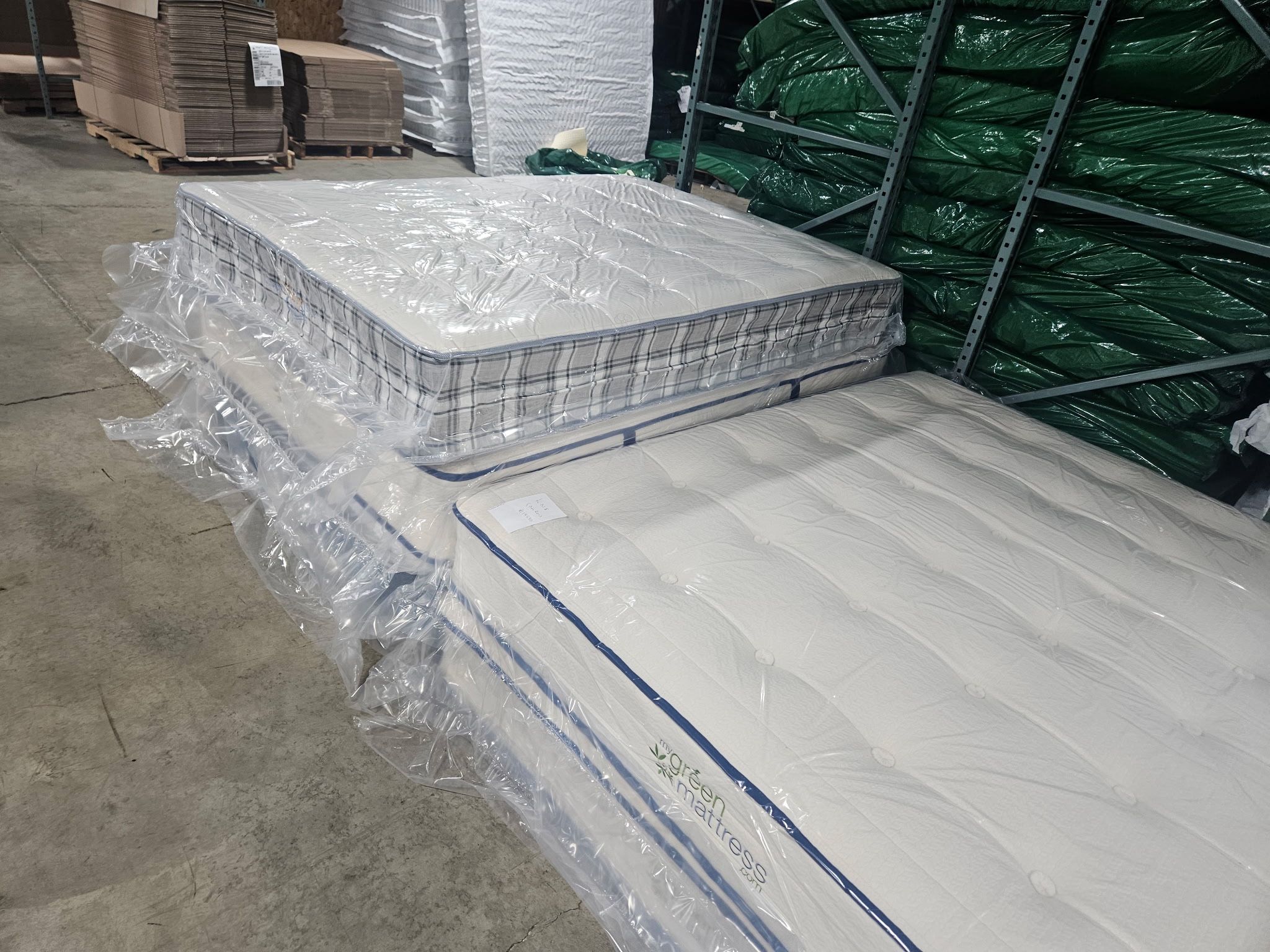 New Mattress Boxprings And Metal Frame. All Sizes Available Excellent Quality Low Prices. Twin Mattress At $99 Hablamos Espanol.