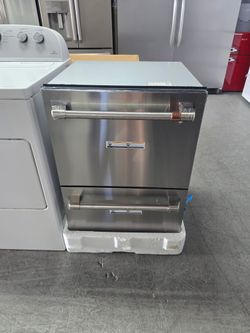 Café Stainless Steel Double Drawer Dishwasher