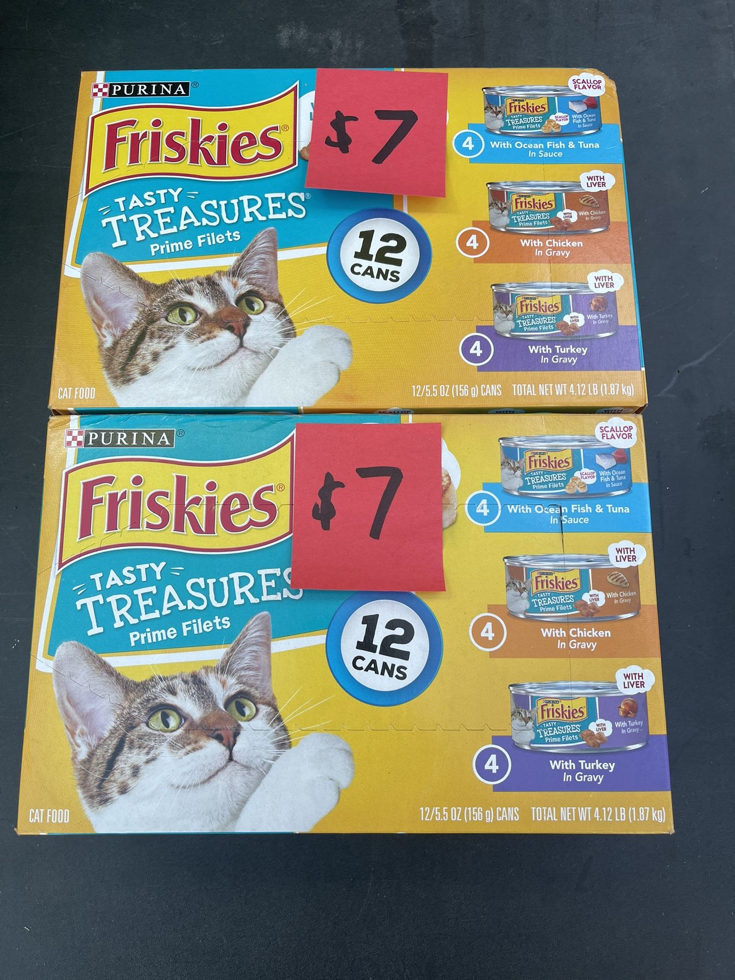 Brand New Friskies Cat Wet Food Cans 