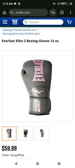 Everlast elite pro boxing gloves 12 ounces