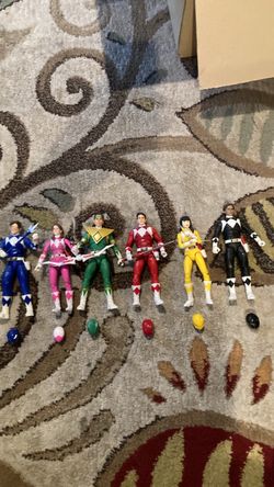 Mighty morphin Power rangers Lightning collection Lot