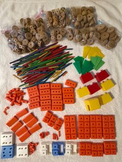 Vintage Tinker Toys and Toy Maker