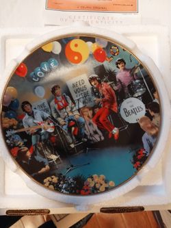 Beatles Delphi Plate