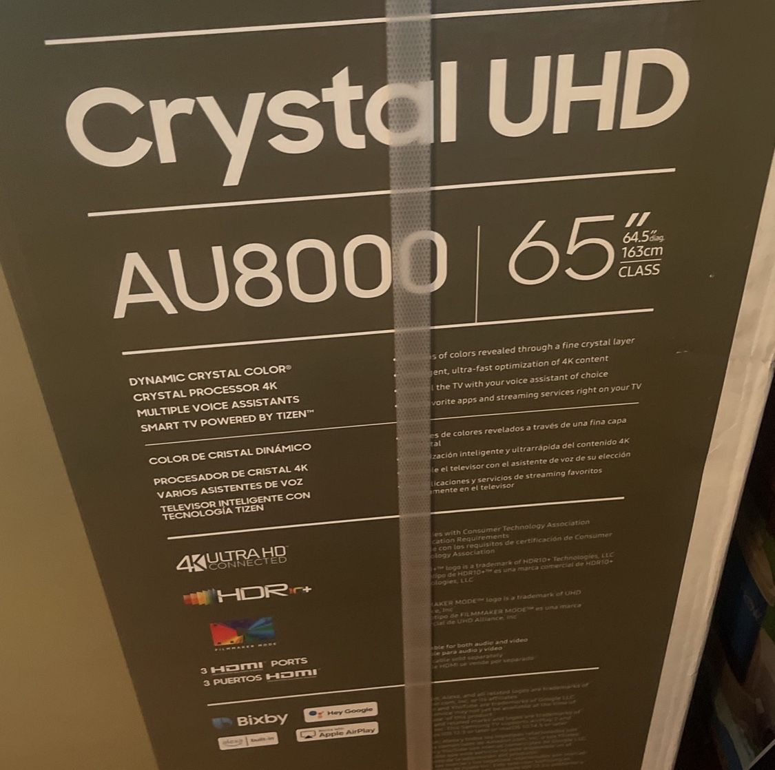 Samsung Tv 65” Au8000