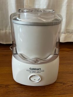 Cuisinart Frozen Yogurt Ice Cream & Sorbet Maker