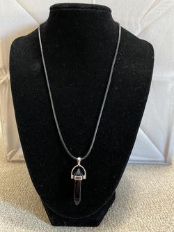 Healing Crystal Stone Pendant Necklace 
