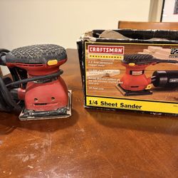Craftsman Pro 1/4 Sheet Sander 