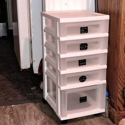 five drawers Storage Containers 