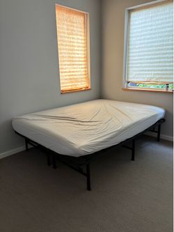 Full sized mattress + Bed frame