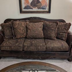 Free Delivery- Two Leather Couches