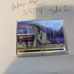 Star Wars Unlimited Leia showcase