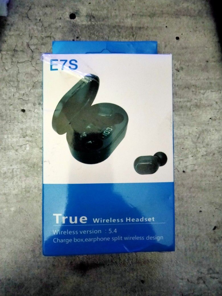 E7S TRUE WIRELESS HEADSET.