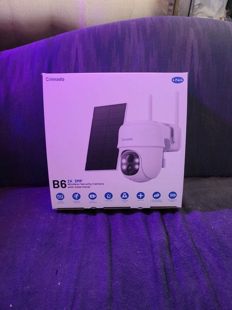 4 pack B6 Cinnado WiFi Security Camera