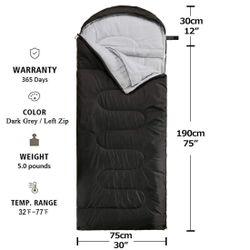 Sleeping bag for adults