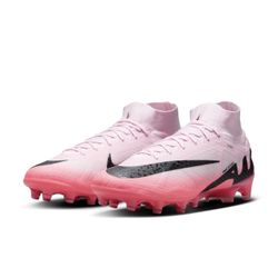 Nike Superfly 9 Elite AG Pro ACC Pink Cleats Mens  FD0245-601