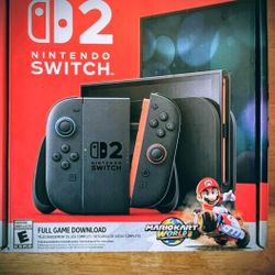 Nintendo Switch To Mario Kart World Bundle Brand New Sealed Unused Comes With Receipt$440 Price Is Firm Cash Only