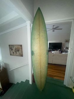 CUSTOM shaped longboard vintage