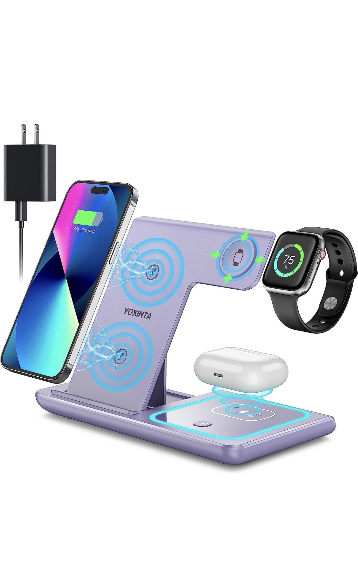 3-IN-1 Wireless Charger