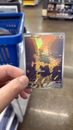 Phanpy IR SSP 205 Surging Sparks Illustration Rare