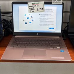 Rose Gold HP LAPTOP 14” 