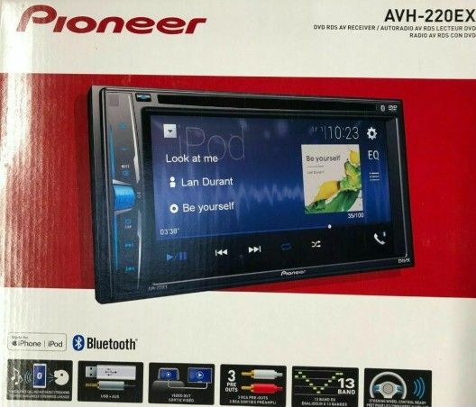 Pioneer DMH-220ex New! In Box!