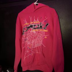 Pink Spider Hoodie 
