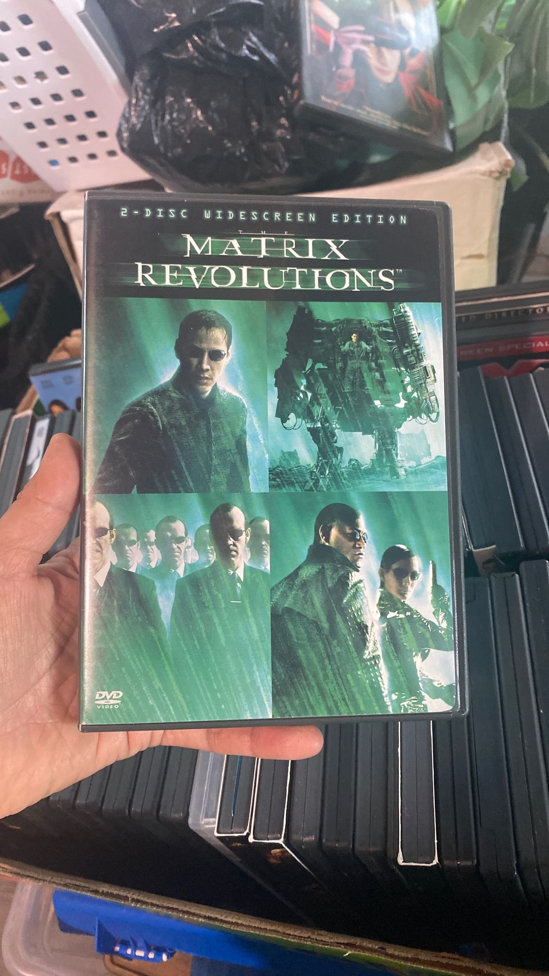 Matrix Revolutions DVD