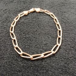 8 In 14k Solid Gold Bracelet