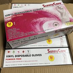 Gloves Vinyl (S,M,L,XL) 1000 Pieces NEW 