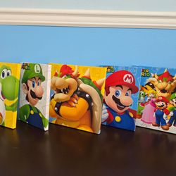 Canvas Super Mario.