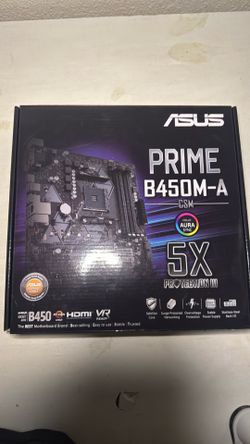 ASUS Prime B450M-A AM4 Motherboard