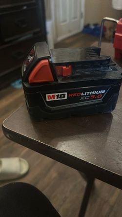 Milwaukee battery XC5.0