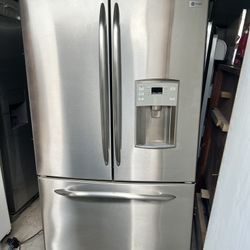 GE Stainless Steel French Door Counter Depth Refrigerator DELIVERY AVAILABLE 🚚