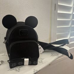 Loungefly Disney Mickey Corduroy Convertible Crossbody Bag