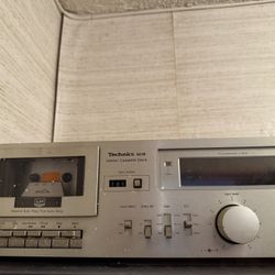 Vintage Technics M18 Stereo Cassette Deck