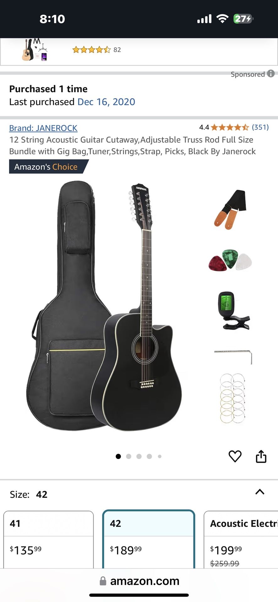 12 String Acoustic Guitar