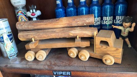 Hand crafted truck wood