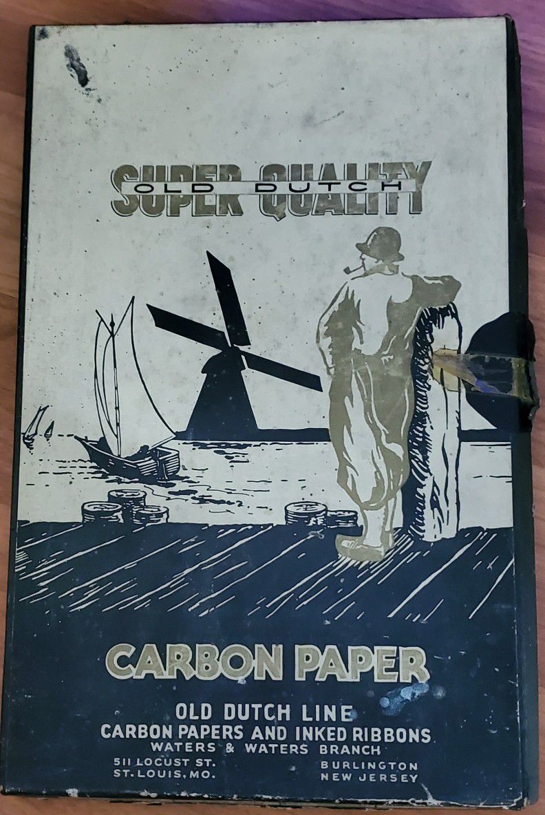 Super Quality Old Dutch Carbon Paper