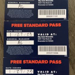 vip skyzone tickets