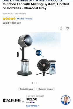 Shark Flexbreeze Pro Mist, MISSING HOSE
