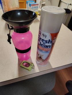 Pups Spray And Drinking Bottle