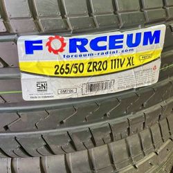 265/50/20 Llantas Nuevas 